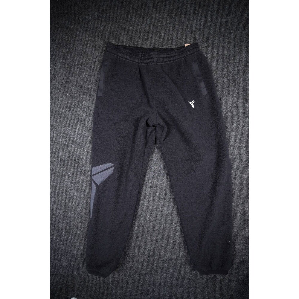 NEW NIKE KOBE WINTERIZED BASKETBALL FLEECE PANTS YOUTH BLACK IB2740-010 SZ L